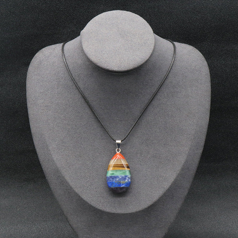 Chakra Droplet Pendant