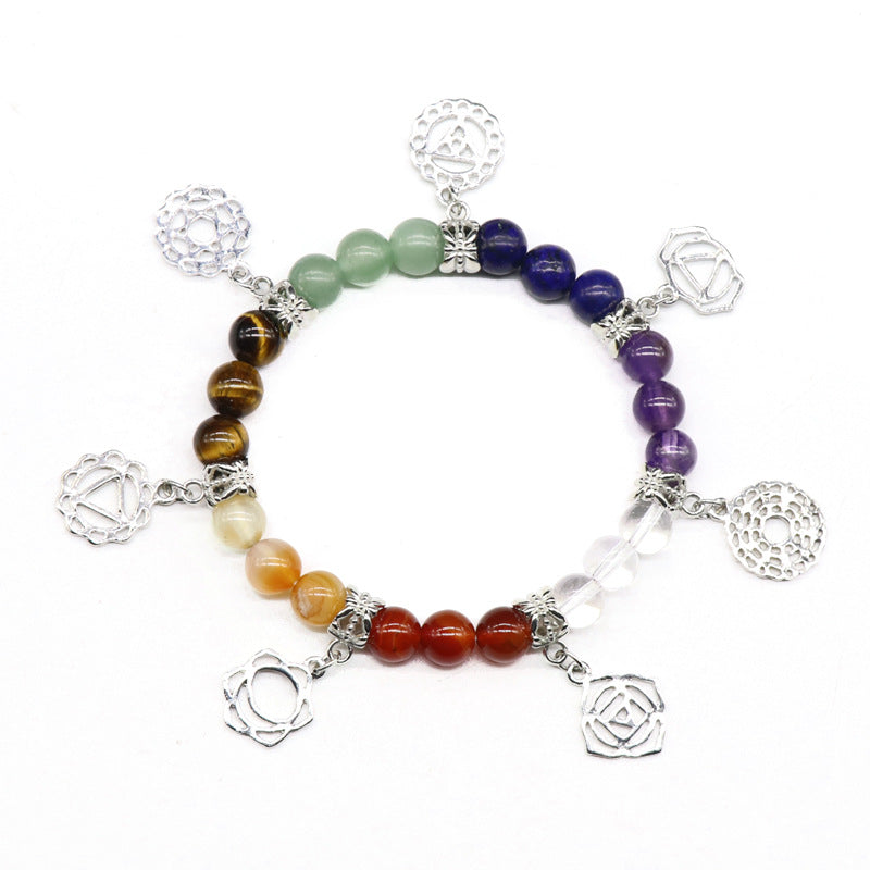 7 Chakras Crystal Bracelet