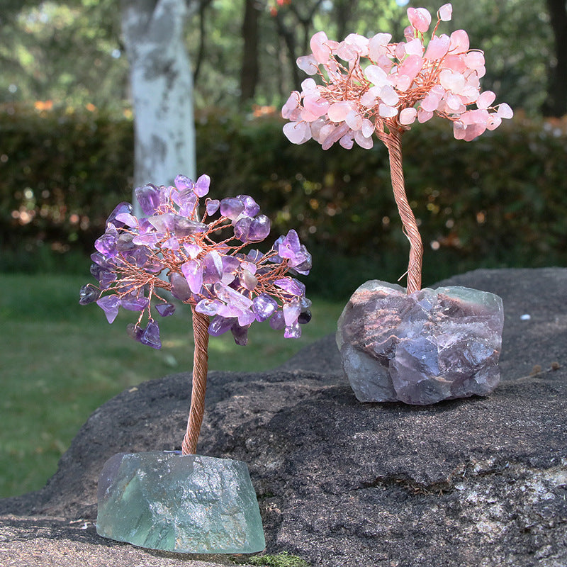 Natural Crystal Raw Money Tree