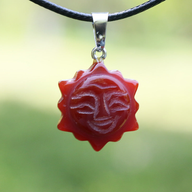 Red Agate Pendant