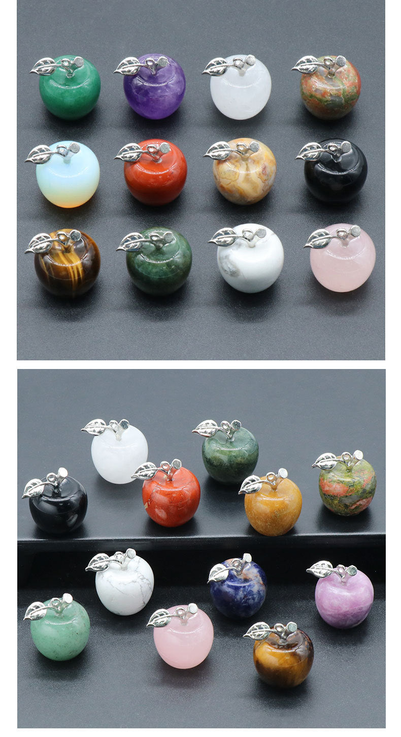 Crystal Apple Pendant Box