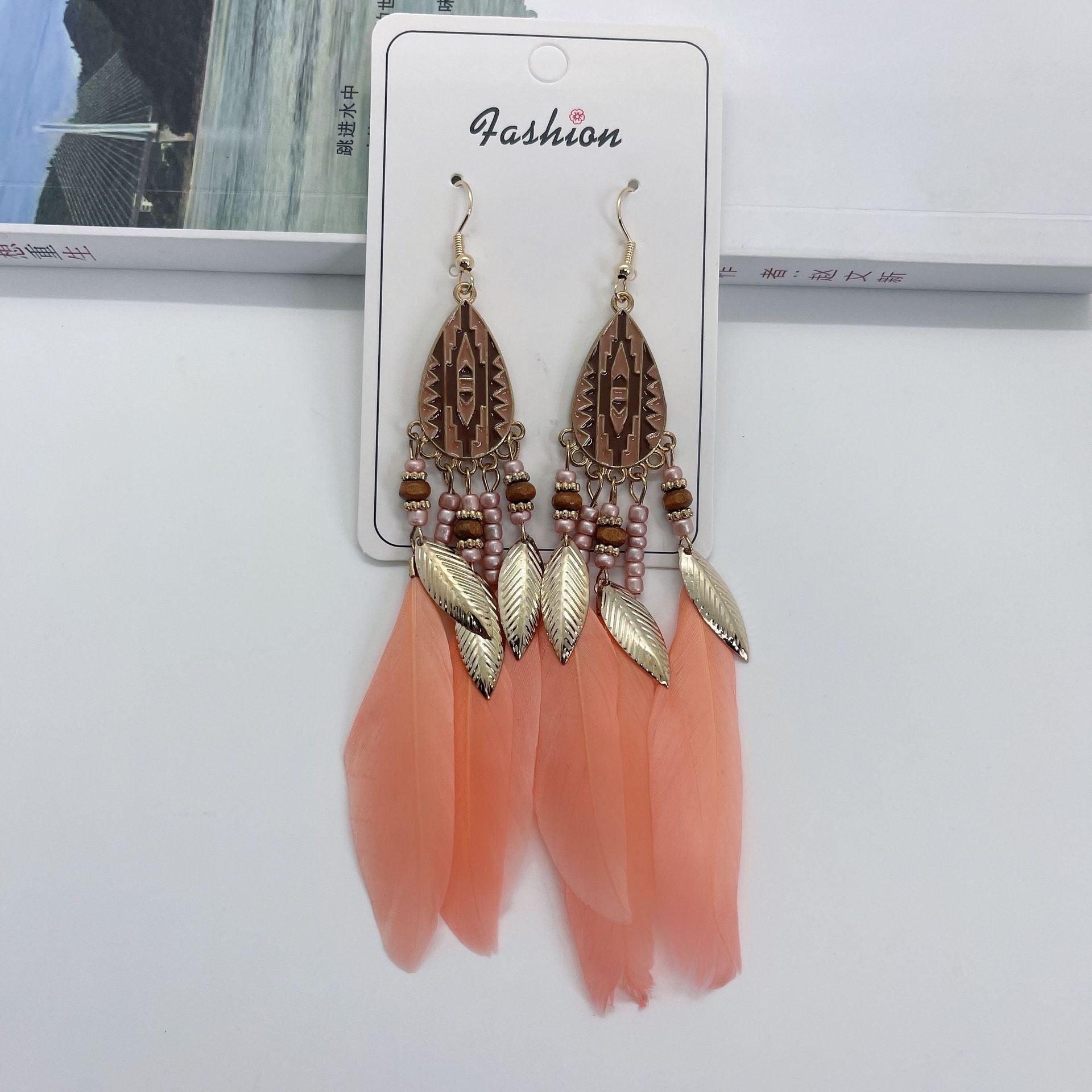 Bohemian Feather Earrings – www.8fc.com