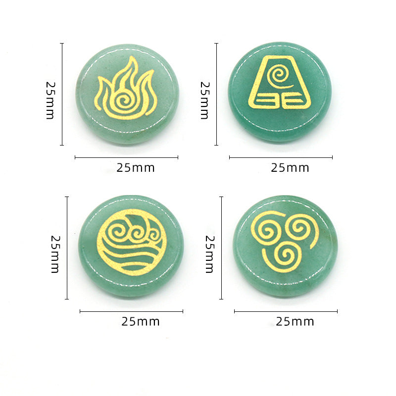 Four Element Mini Button