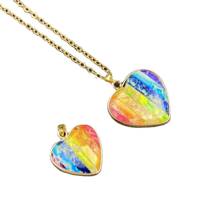 Chakra Heart Necklace