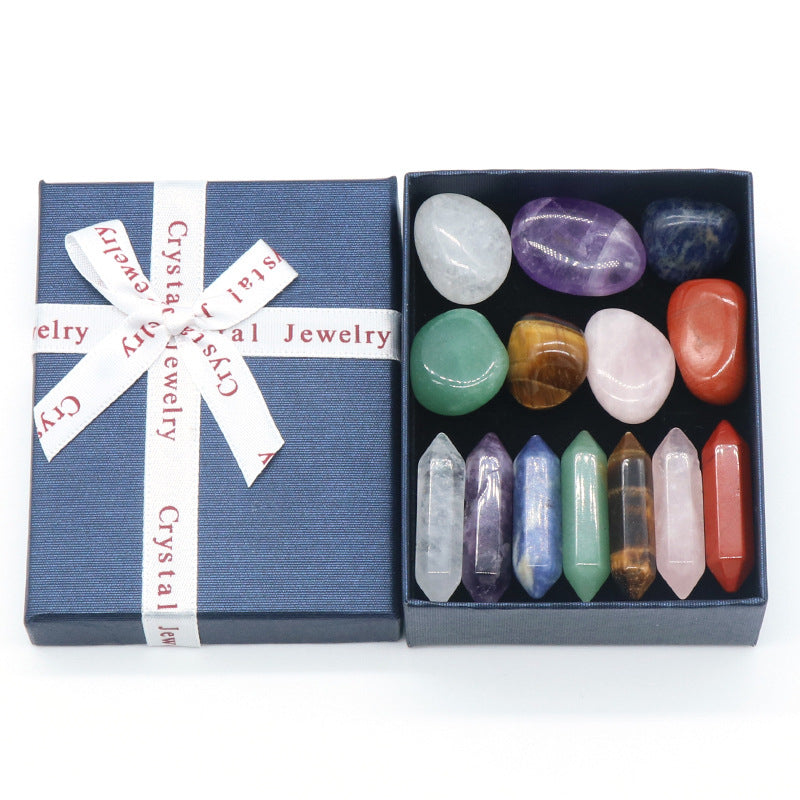 Chakra Tumble & Point Gift Box