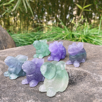 2 Inch Fluorite Rabbit