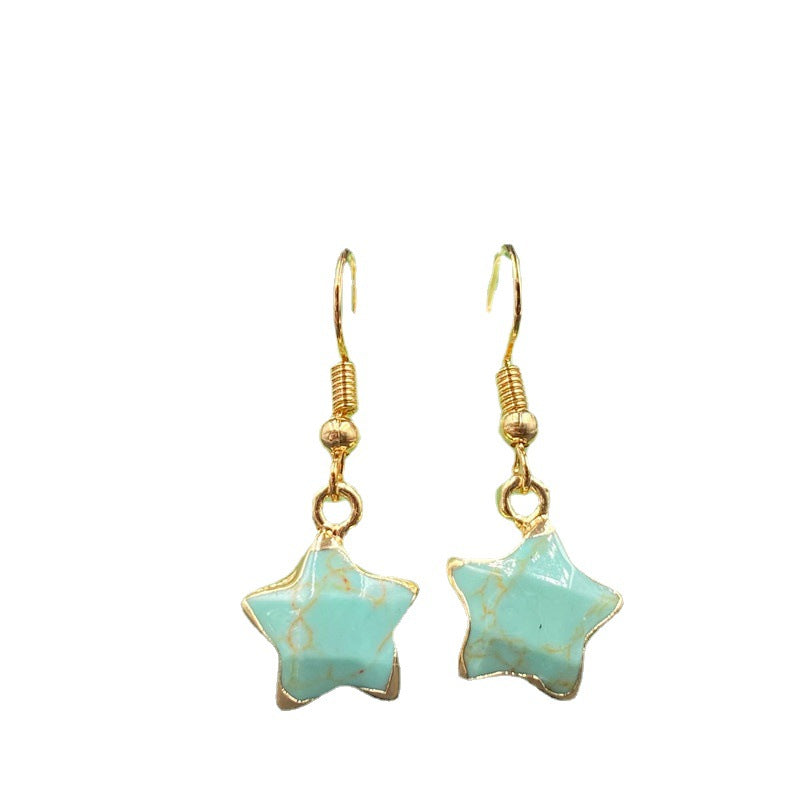 Gold Plated Star Earrings