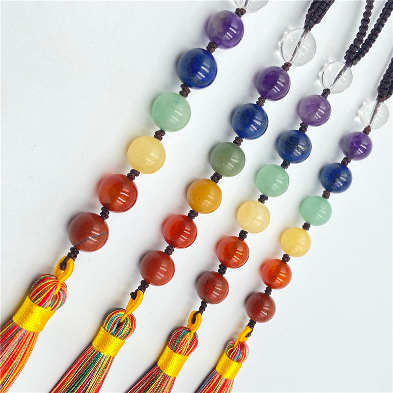 Chakra Bead Keychain Hanger