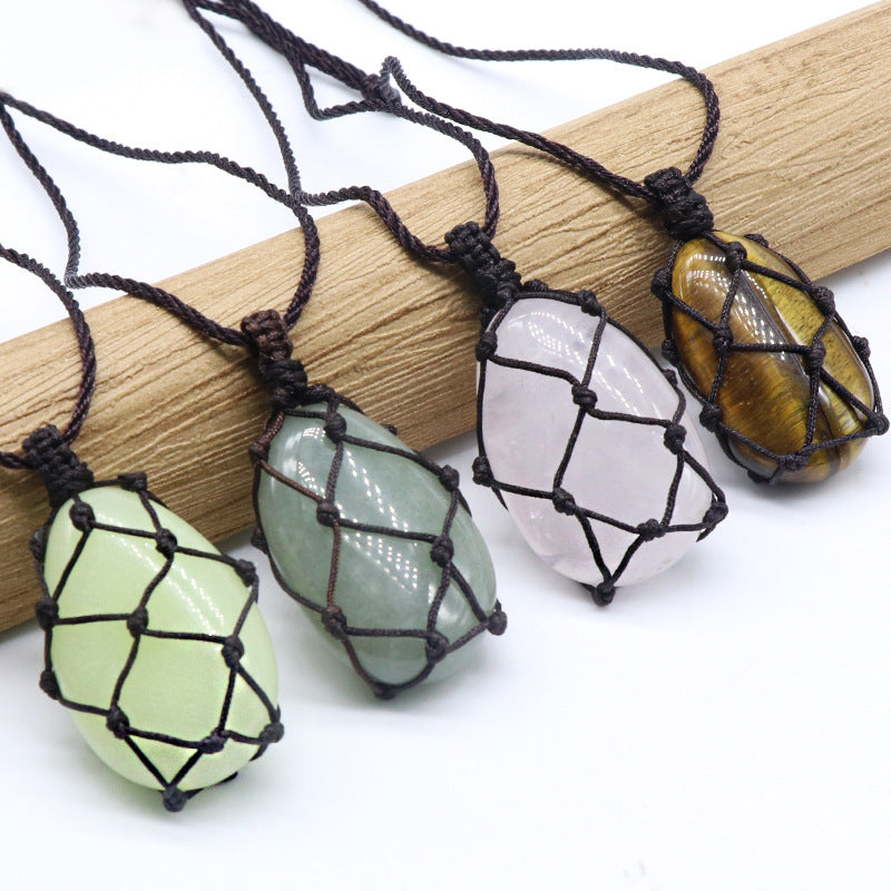 Net Pocket Tumble Necklace