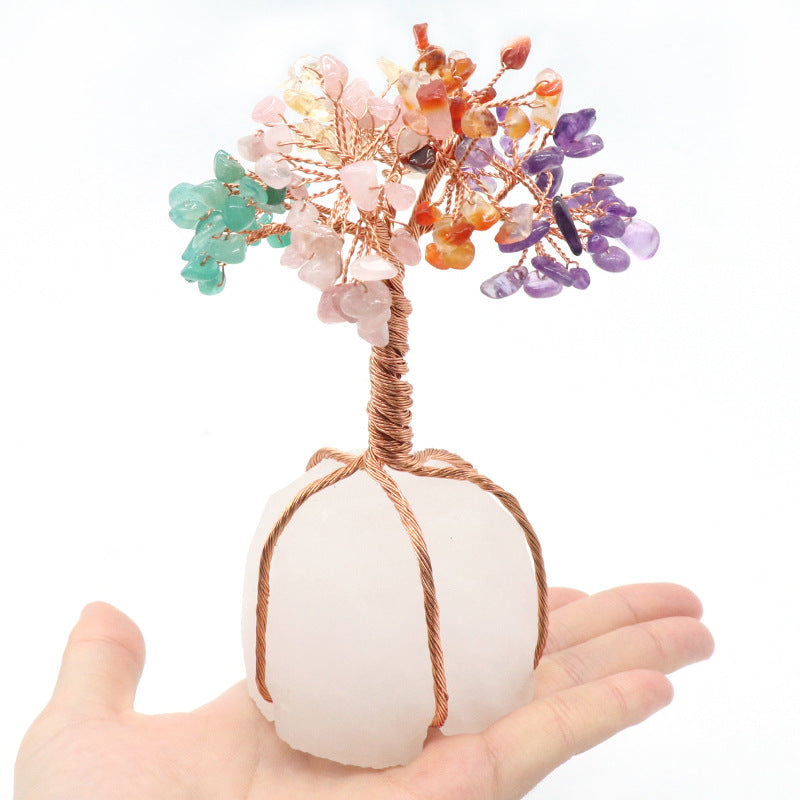 Natural Gemstone Money Tree