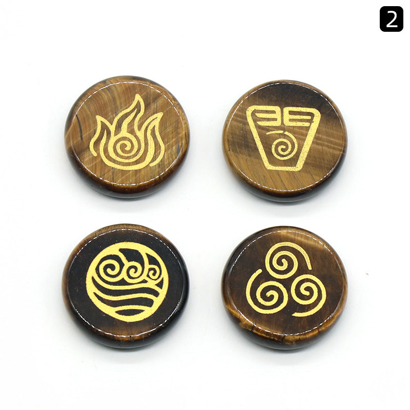 Four Element Mini Button