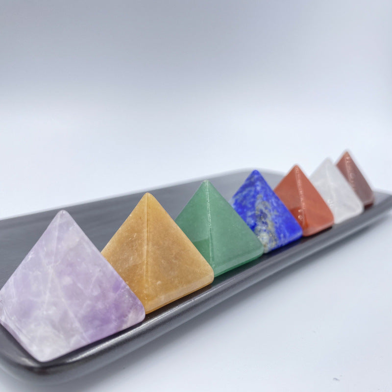 Chakra Pyramid Set