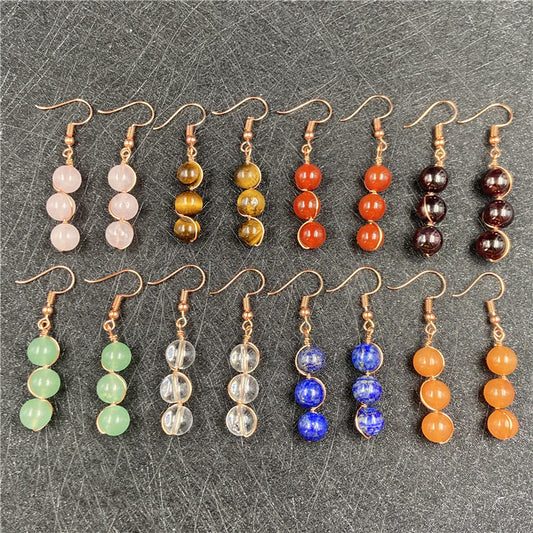 Crystal Bead Earrings