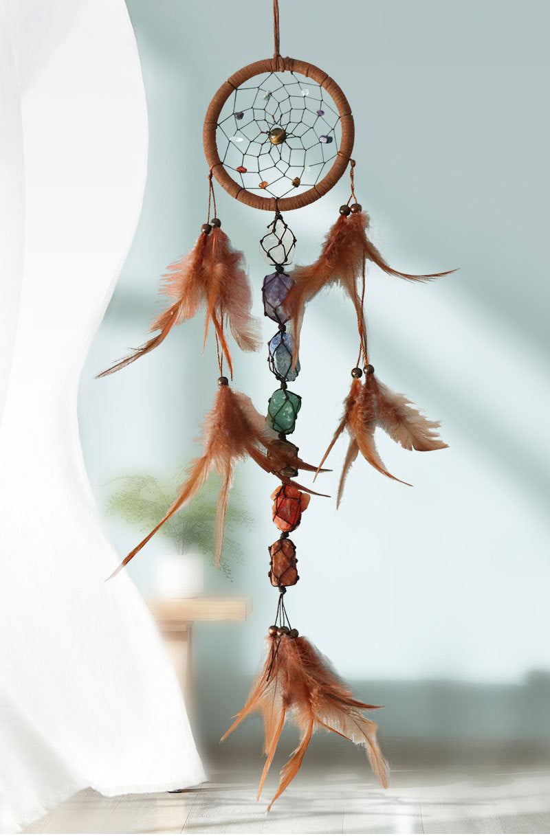 Dream Catcher Chakra Tumbled Hanging