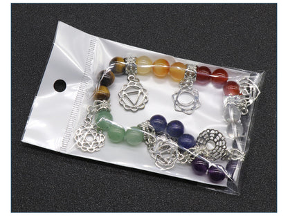 7 Chakras Crystal Bracelet