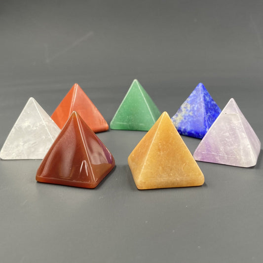 Chakra Pyramid Set