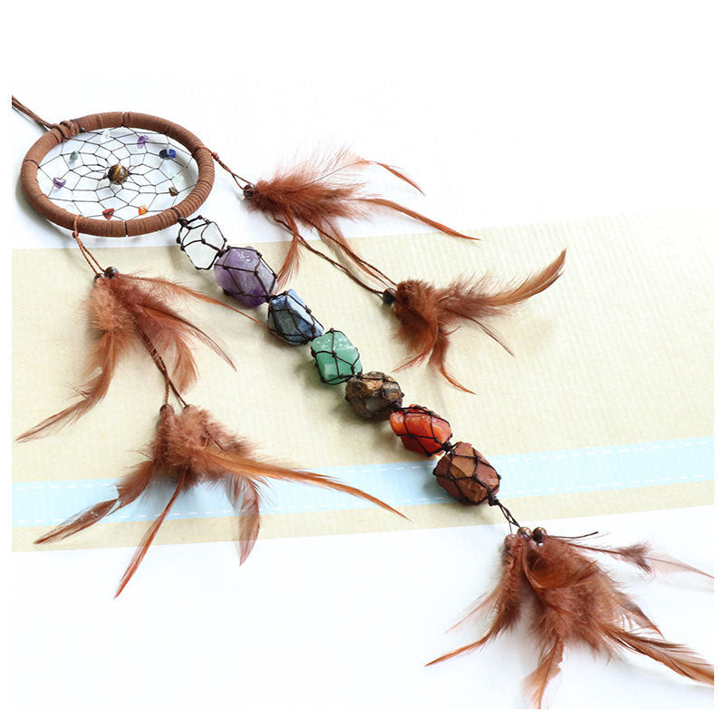 Dream Catcher Chakra Tumbled Hanging