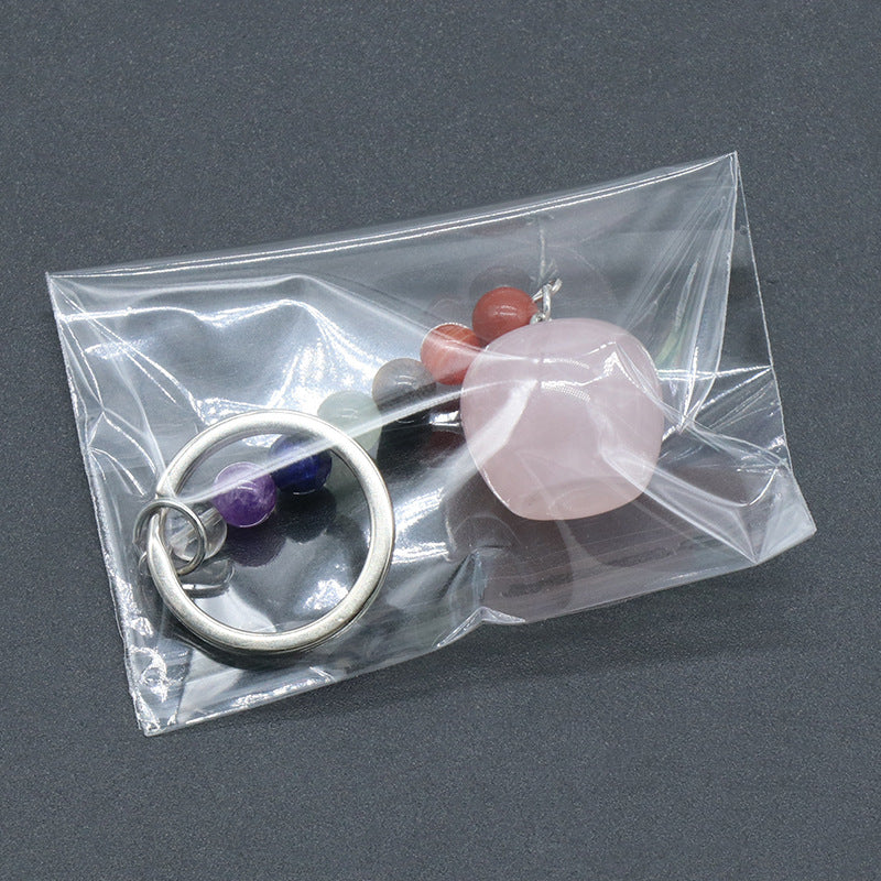 Crystal Apple Chakra Key Chain