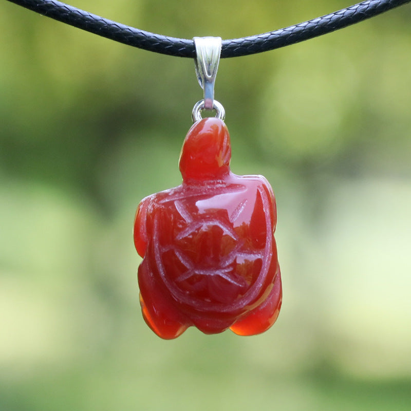 Red Agate Pendant