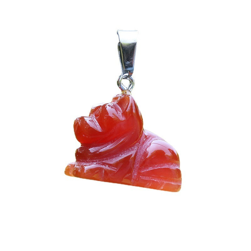 Red Agate Pendant