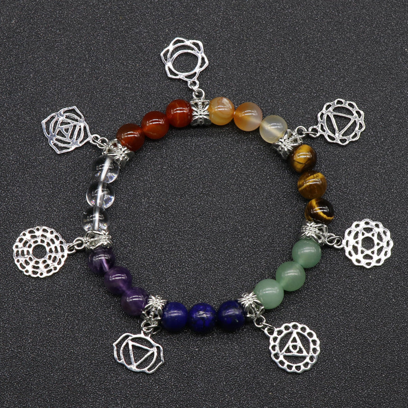 7 Chakras Crystal Bracelet