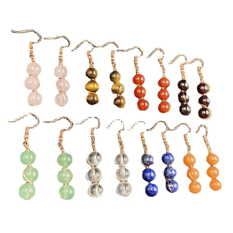 Crystal Bead Earrings