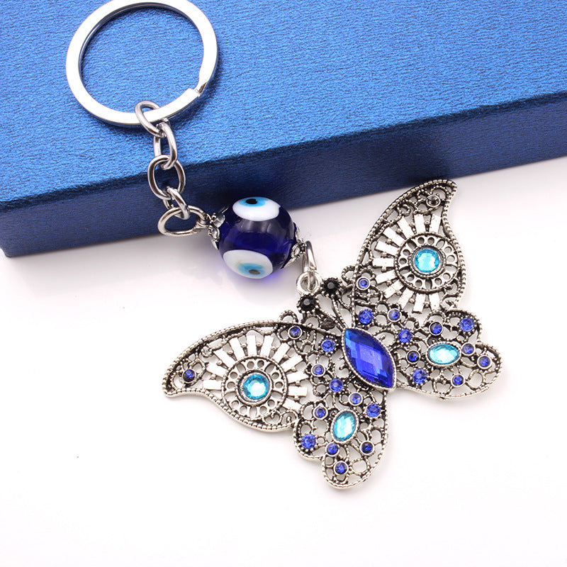 Evil Eye Charm Keychain