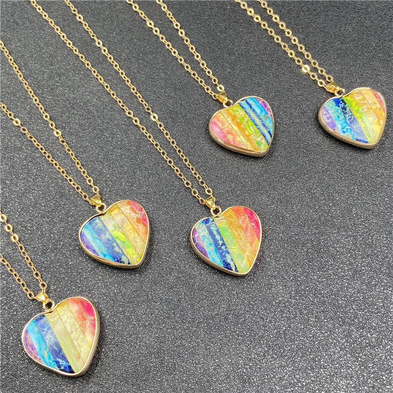 Chakra Heart Necklace