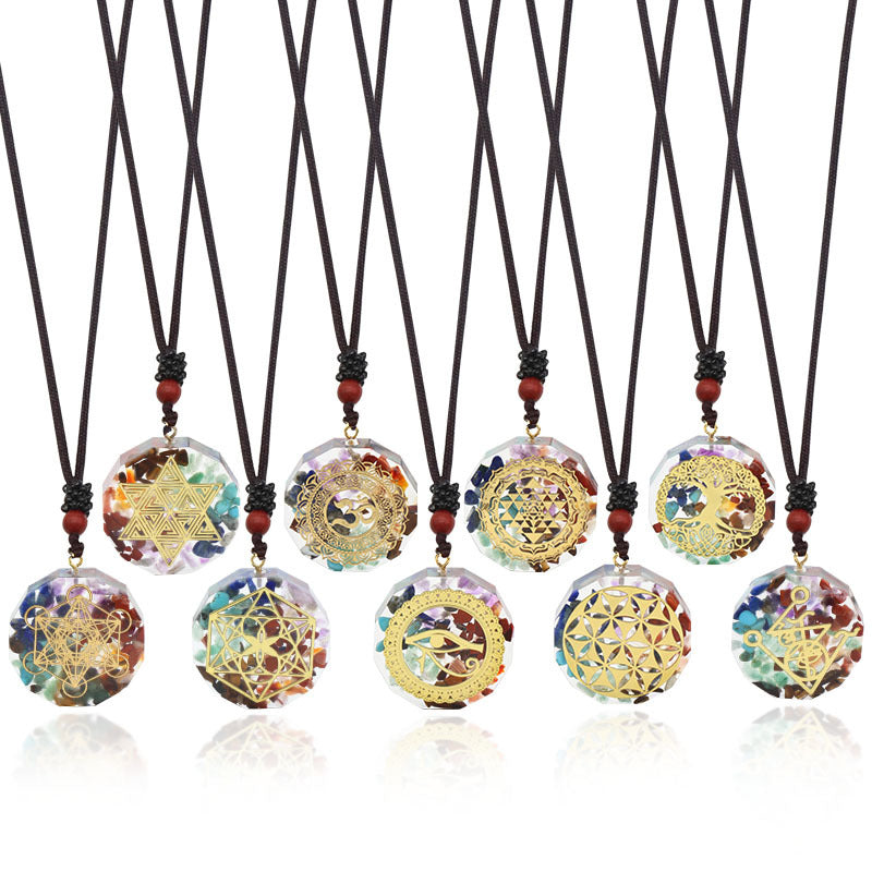 Chakra Orgone Necklaces