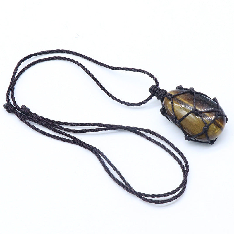 Net Pocket Tumble Necklace