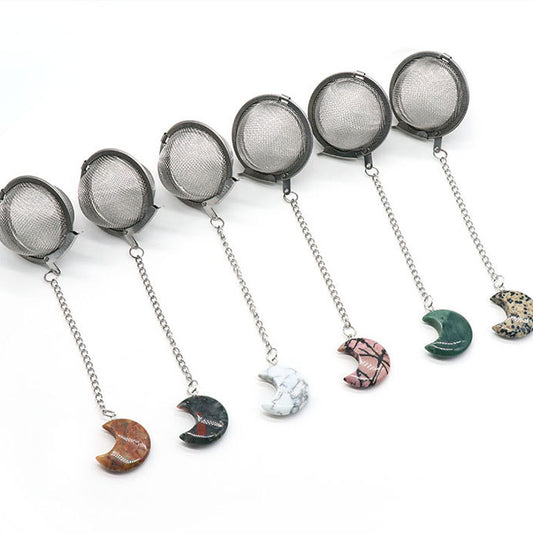 Crystal Moon Tea Strainer