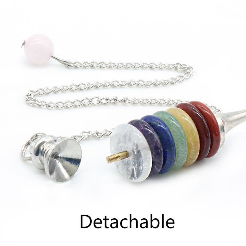 Dowsing Chakra Crystal Pendulum