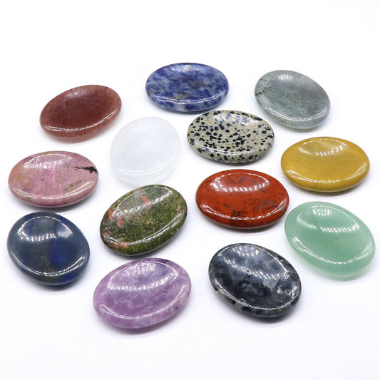 Oval Crystal Worry Stone