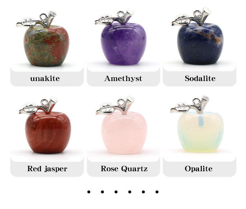 Crystal Apple Pendant Box