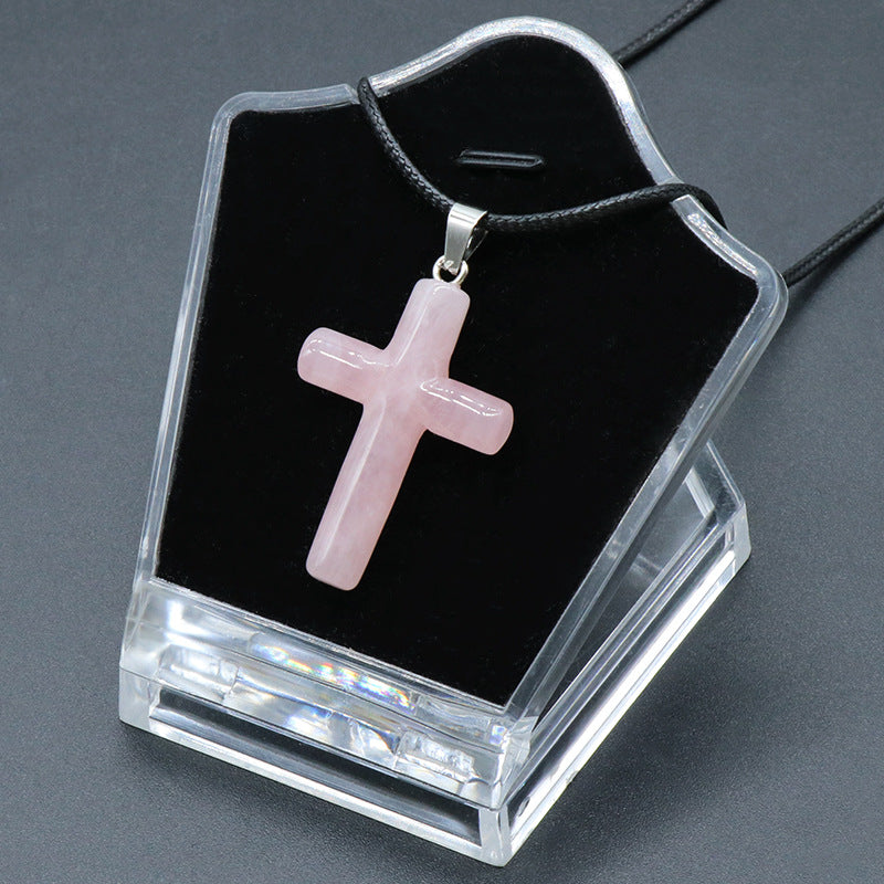 Crystal Cross Necklace