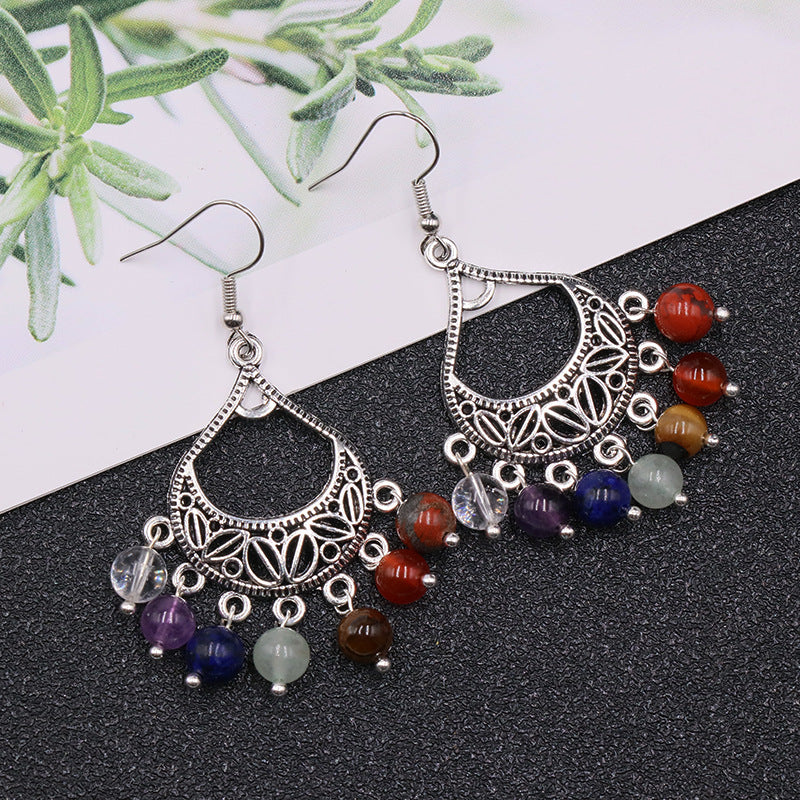 Chakra Bead Earrings