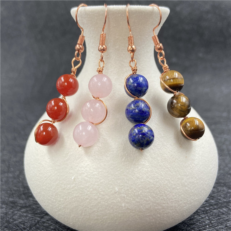 Crystal Bead Earrings