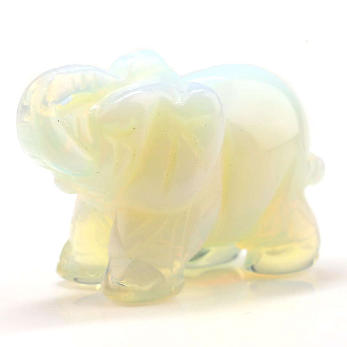 Elephant Crystal carving 1.5 inch