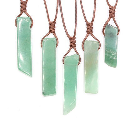 Natural Crystal Slab Necklace