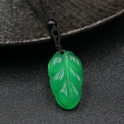 Green Agate Pendant