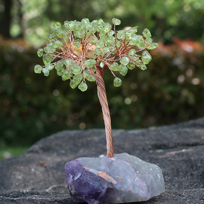 Natural Crystal Raw Money Tree