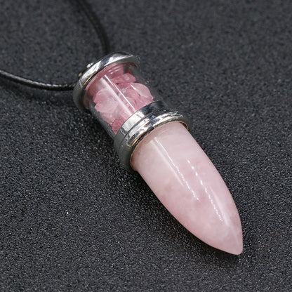 Crystal Bullet Necklace