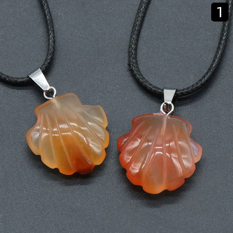 Crystal Shell Necklace