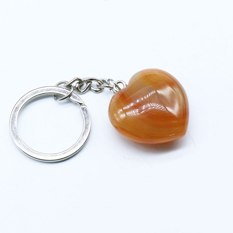 Crystal Heart Key Chain