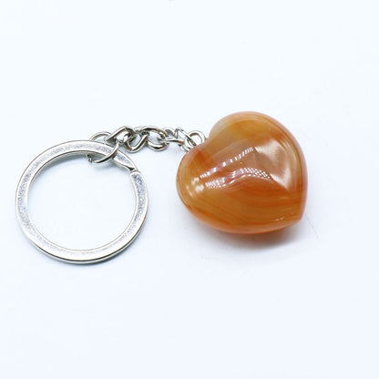 Crystal Heart Key Chain