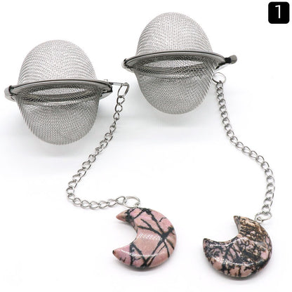 Crystal Moon Tea Strainer