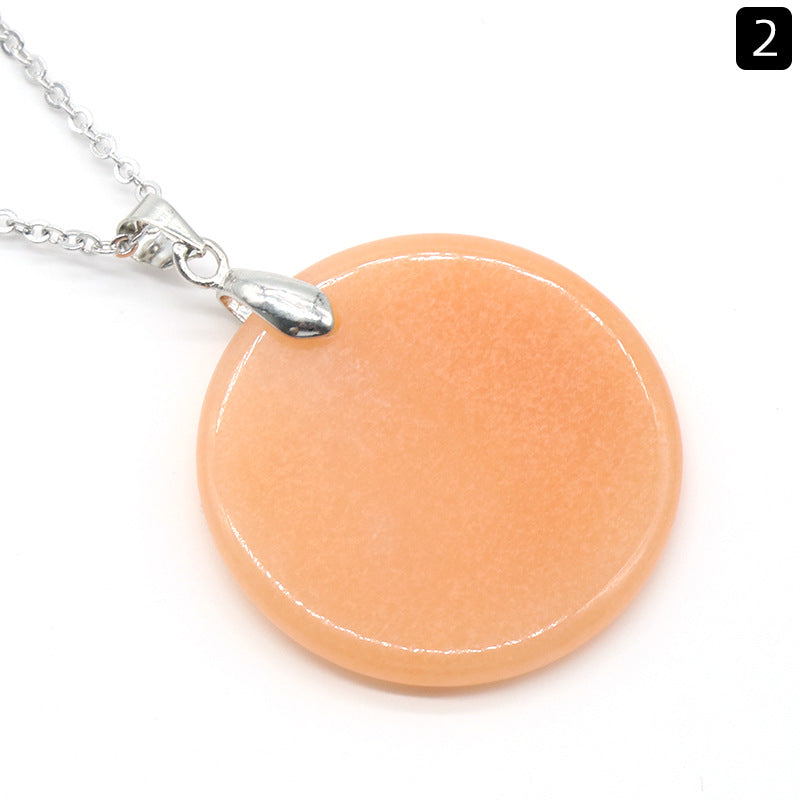 Crystal Round Pendant