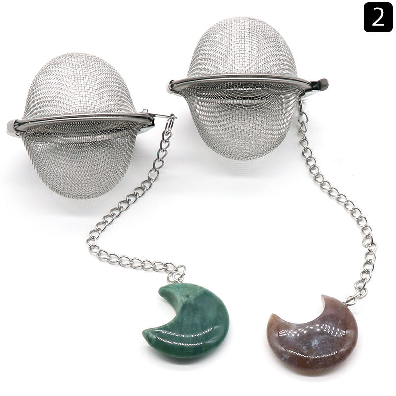 Crystal Moon Tea Strainer