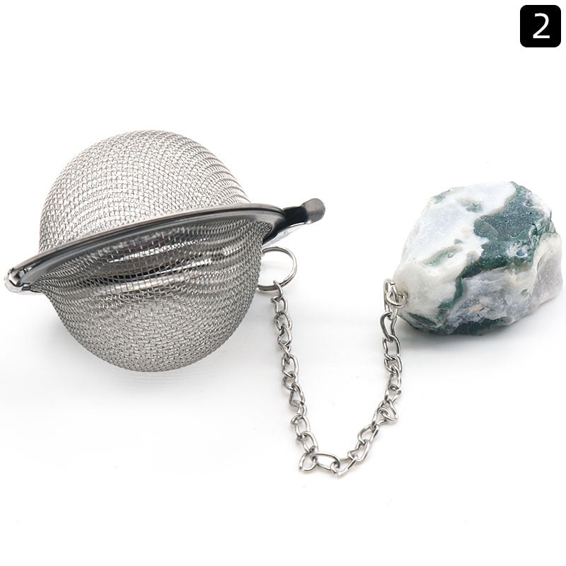 Raw Stone Tea Strainer