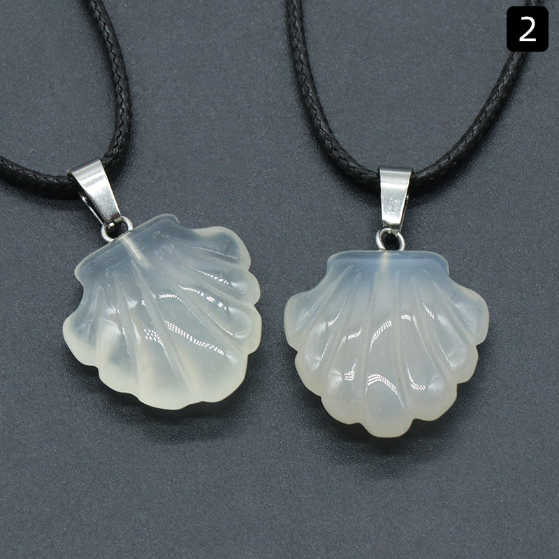 Crystal Shell Necklace